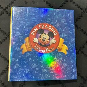 Disney parks pin trading album